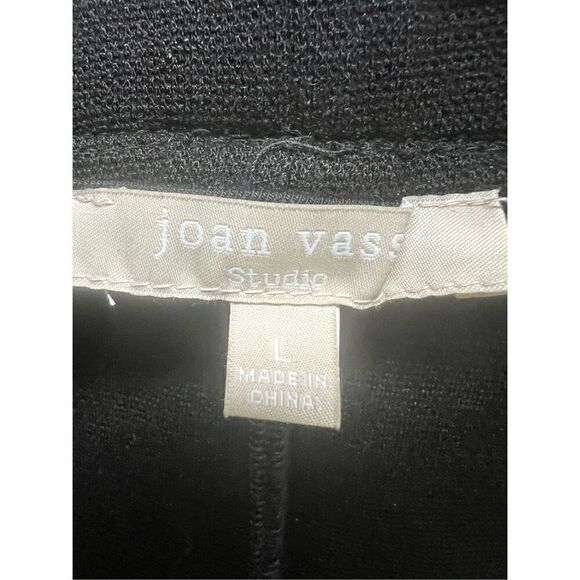 Joan Vass Maxi Black Knit Skirt Sz L NWT - Picture 3 of 8